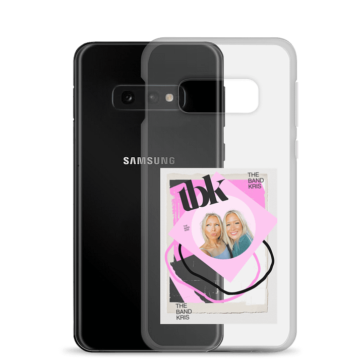 *tbk pink collage edit* Clear Samsung® Case product image (2)