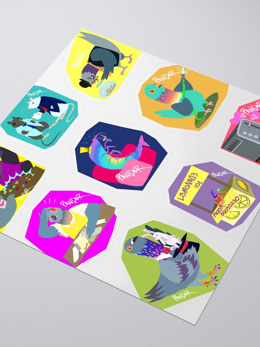 Pigeon World Stickersheet product image (3)