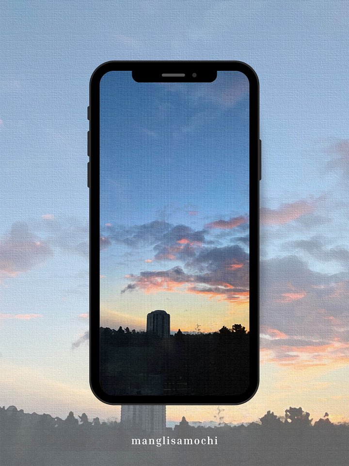 Blueberry / Digital Wallpaper / Sunsets 01 product image (1)