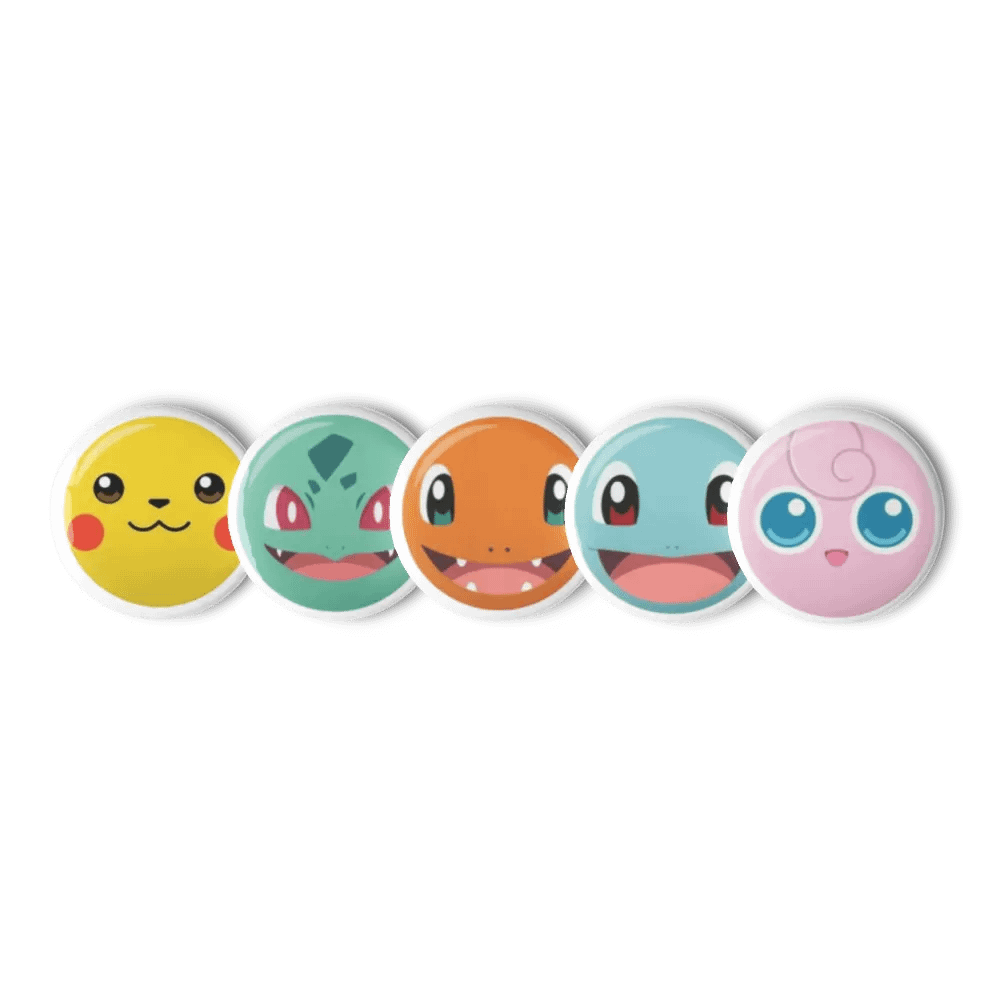 Pokemon Button Pins (5) product image (3)