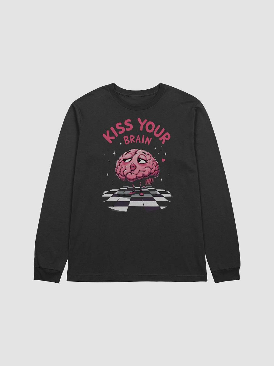 Kiss Your Brain Anthro Brain Long Sleeve Tee product image (1)
