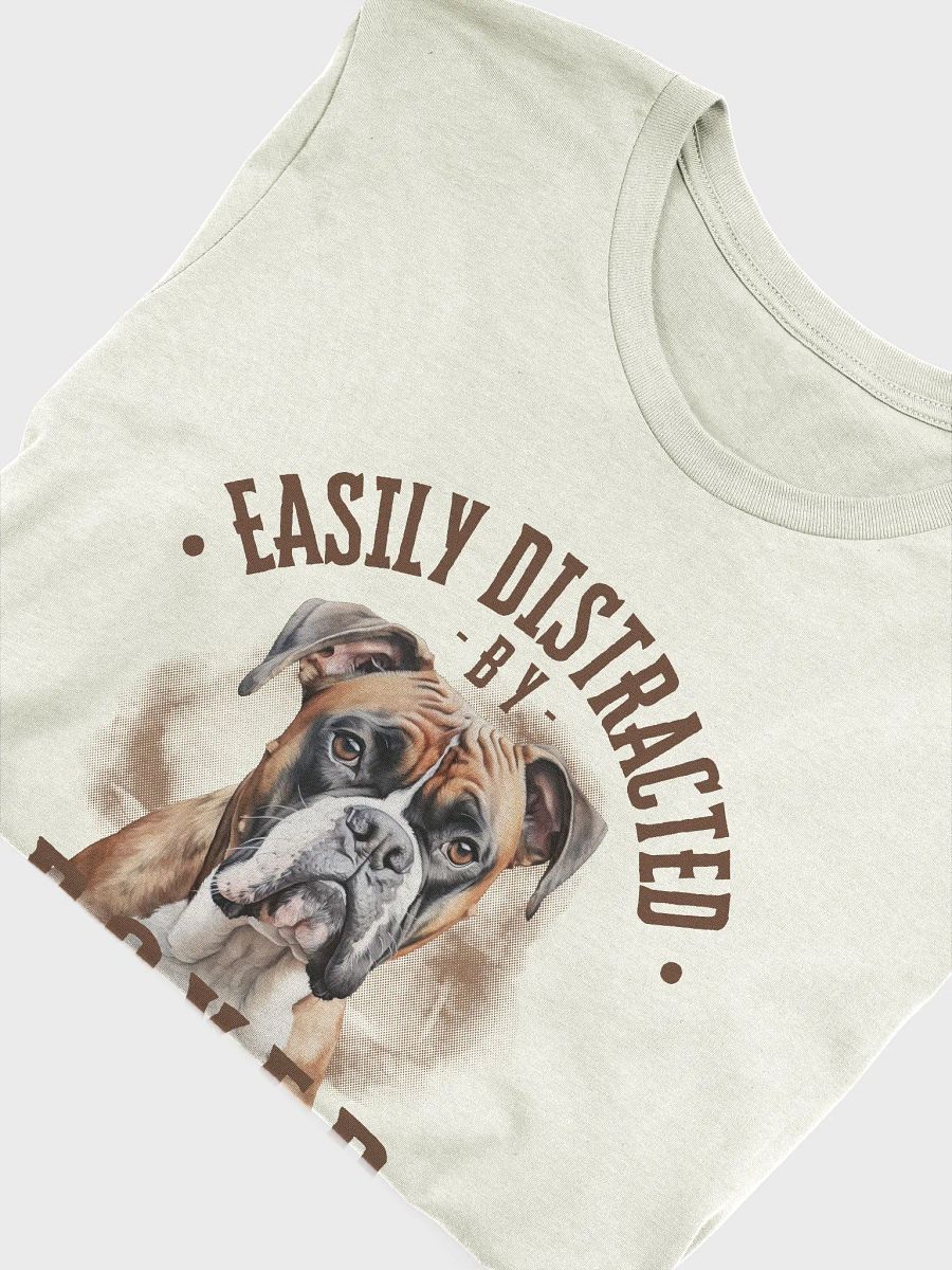 Light Color Easily Distracted By Boxer Regular Fit T-shirt product image (6)