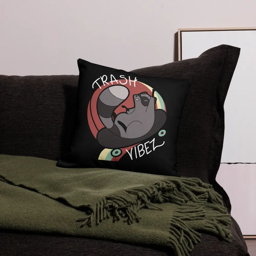 Charlie's Trash Vibez Pillow product image (10)
