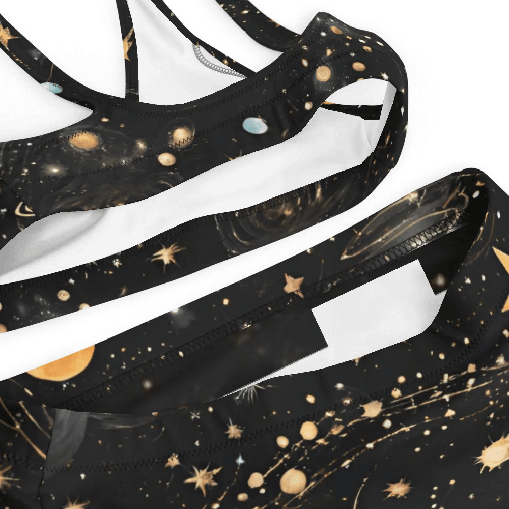 Cosmic Odyssey Recycled High Waisted Bikini product image (10)