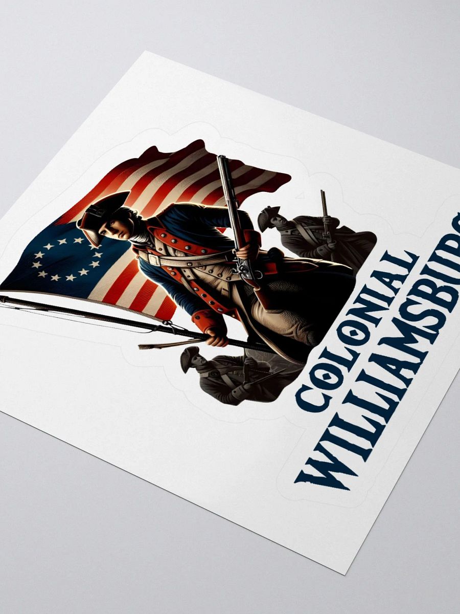 Colonial Williamsburg Colonial Soldier Sticker product image (9)