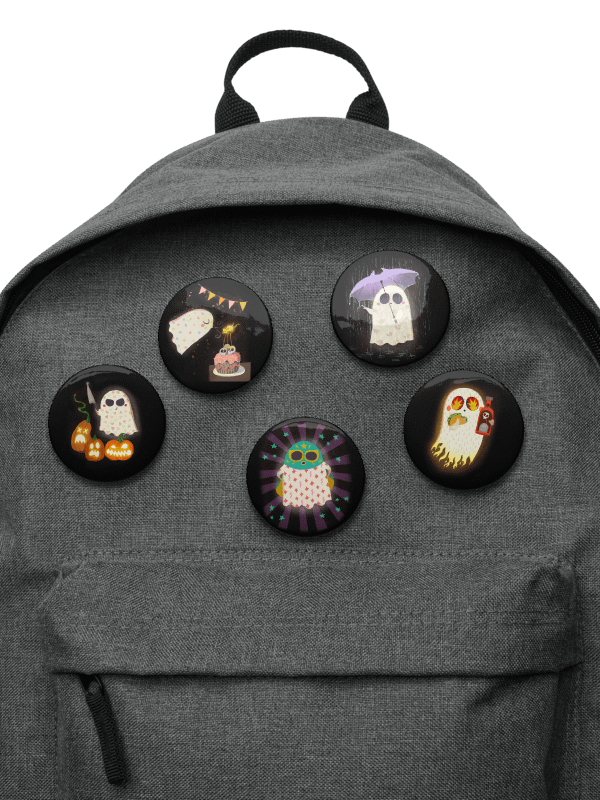 Little Ghost Pin Set #2 product image (2)