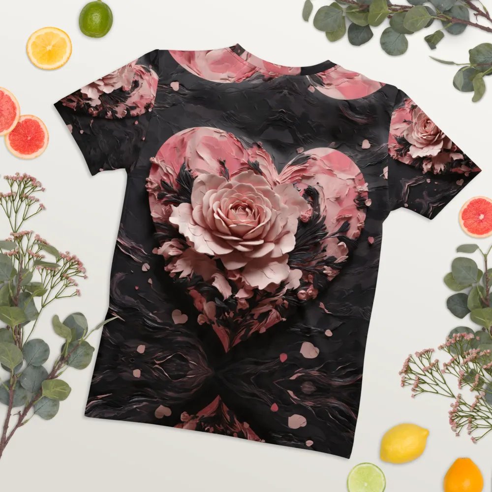 Floral Heart T shirt product image (5)