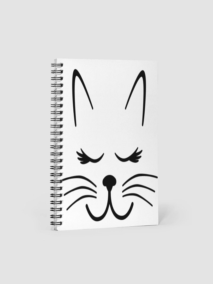 Whimsical Animal Face Spiral Notebook product image (1)