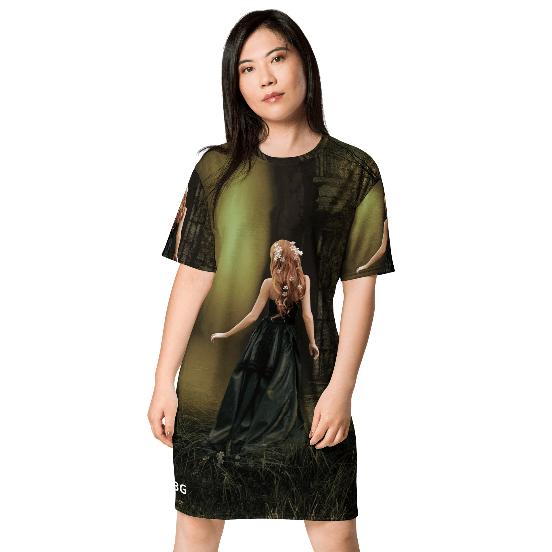 'Elven Stories - Blinded By The Light' All-Over T-Shirt Dress product image (1)