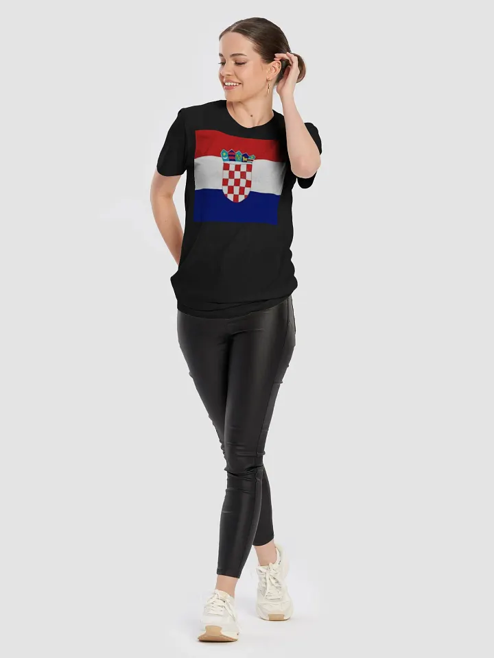 Croatia Flag Unisex T-Shirt - Exclusive Heritage Design product image (2)