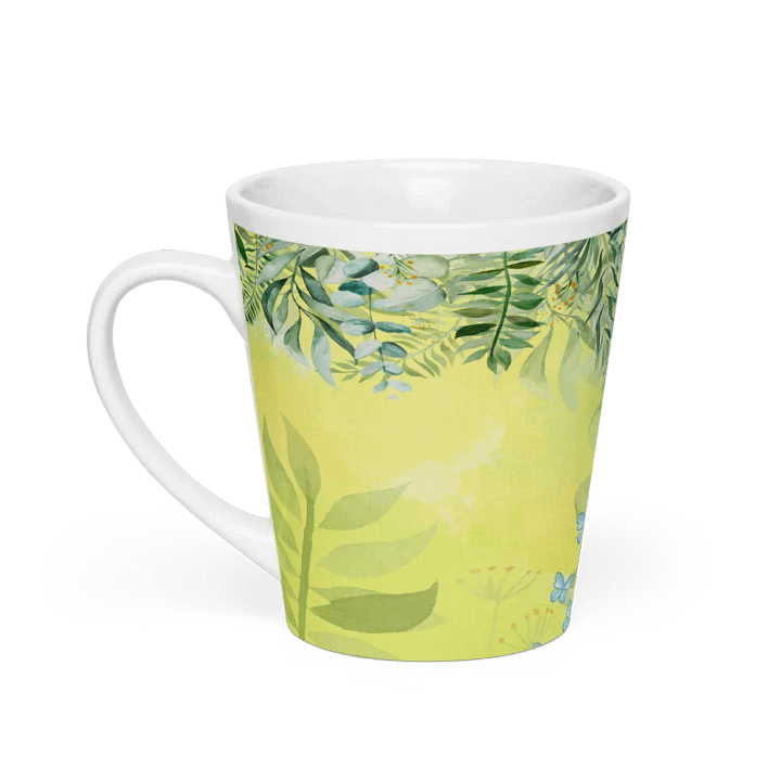 Foliage Me Time Latte Mug mothersday gift for moms wife daughter friend product image (1)
