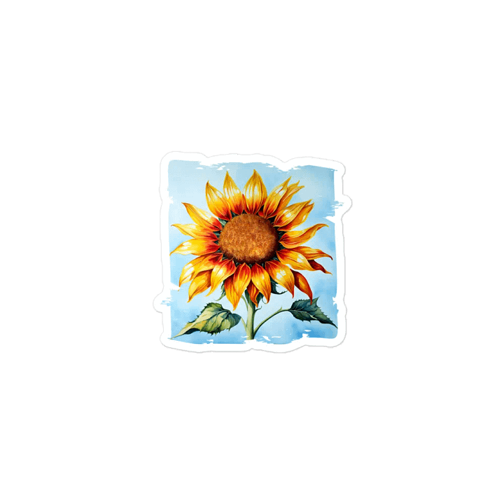 Yellow Sunflower On Blue Sky product image (2)