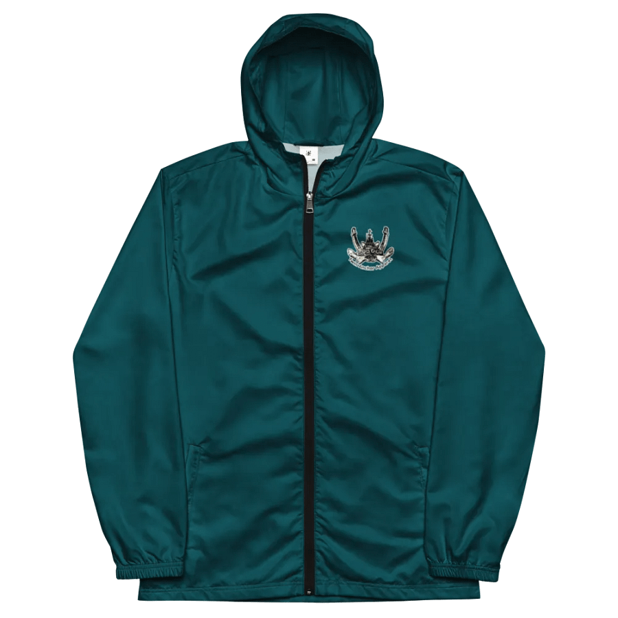 Teal Foss Tugboat Sketch Windbreaker product image (2)