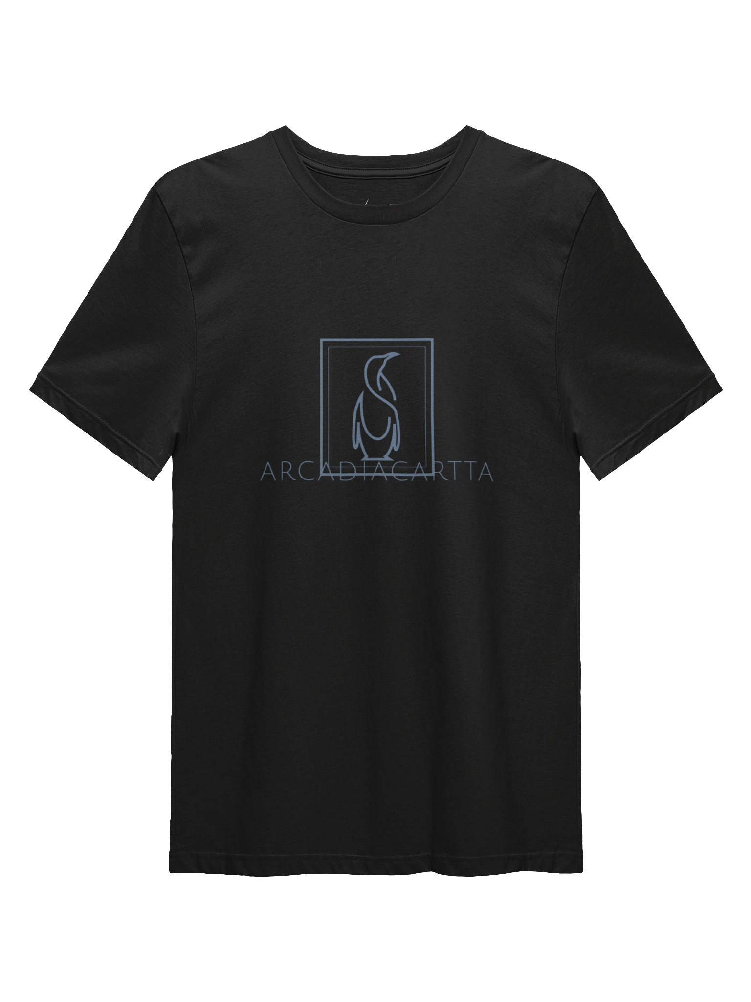 Monochrome Penguin Minimalist Logo T-Shirt product image (1)