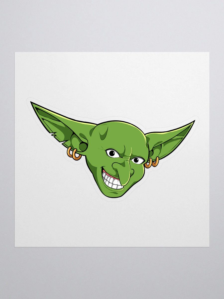 Loot Goblin Kiss Cut Sticker product image (1)