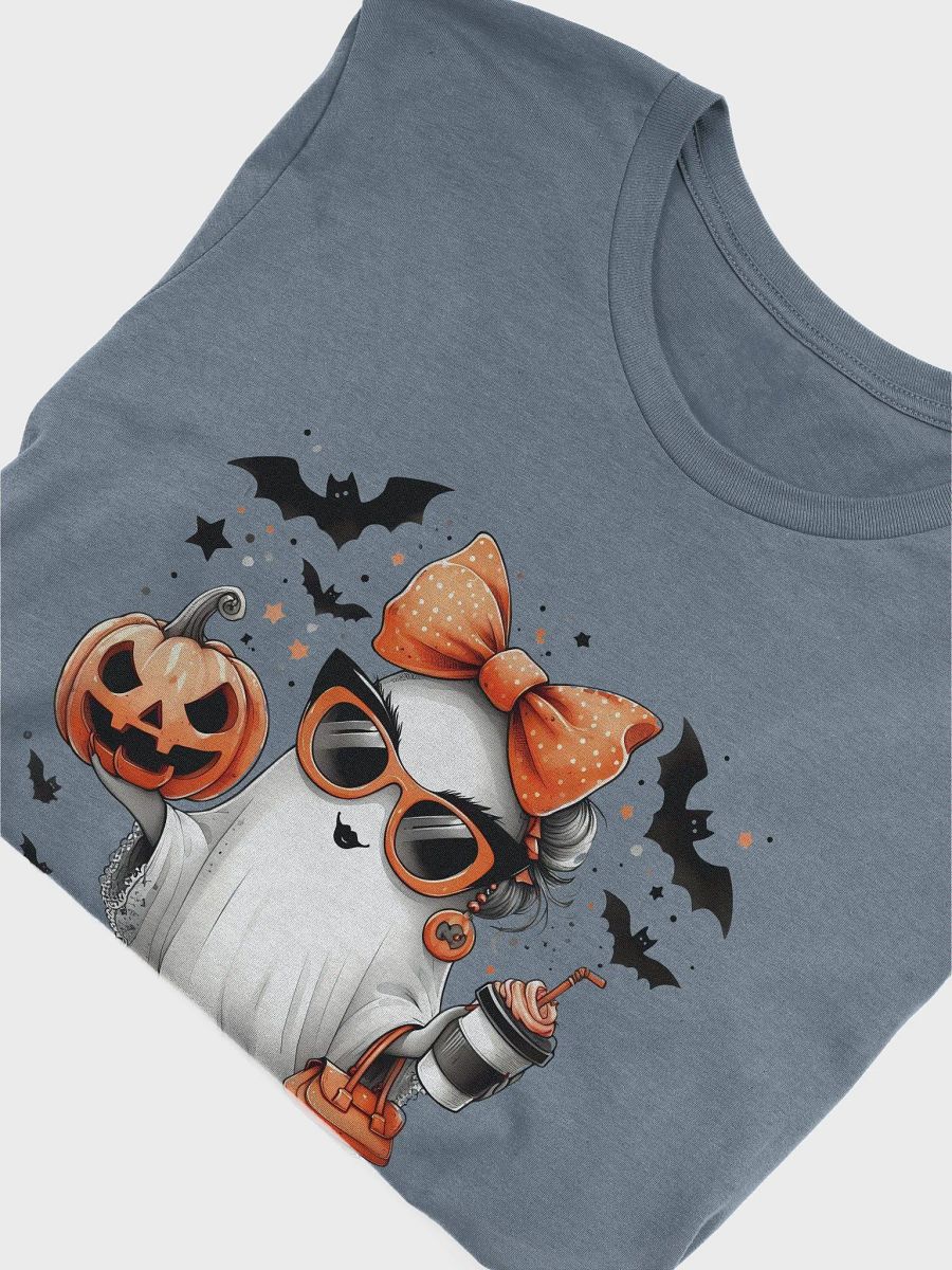 Spooky Chic Ghost Halloween T-Shirt product image (5)