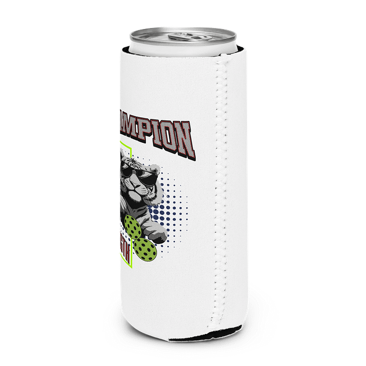 Champion Pickleball Strength Tiger Can Cooler product image (2)