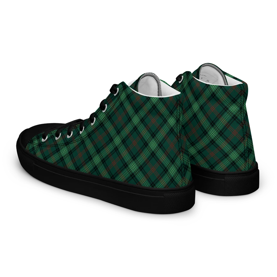 Ross Hunting Tartan Men's High Top Shoes product image (9)