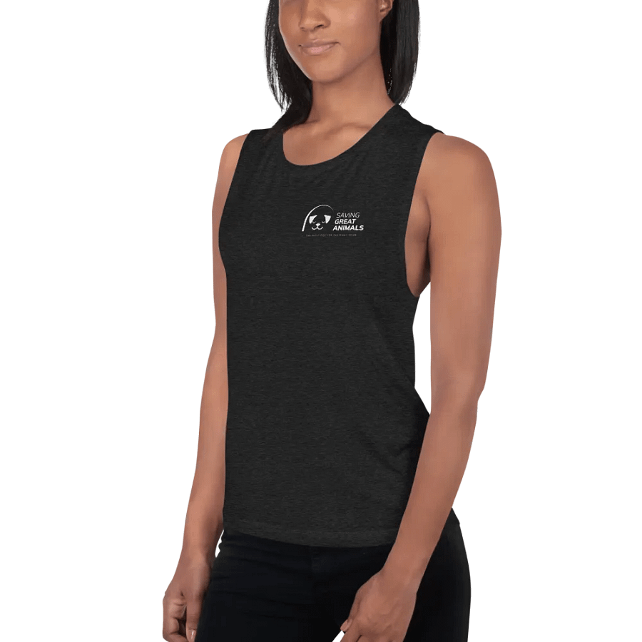 SGA Logo Tank Top - Black product image (2)