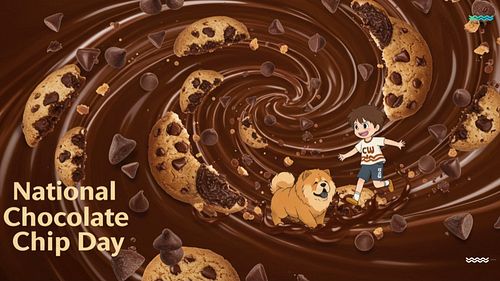 Let's make some Waves 🌊 today - 

It’s Chocolate Chip Day! 🍪
AI baked this wave of sweet chips. 
Fave chip treat? 

Did You K...