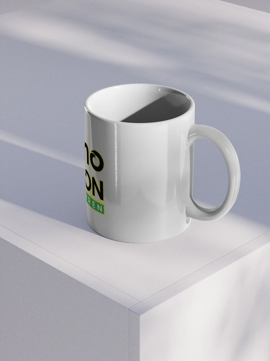 Branded White Glossy Mug product image (2)