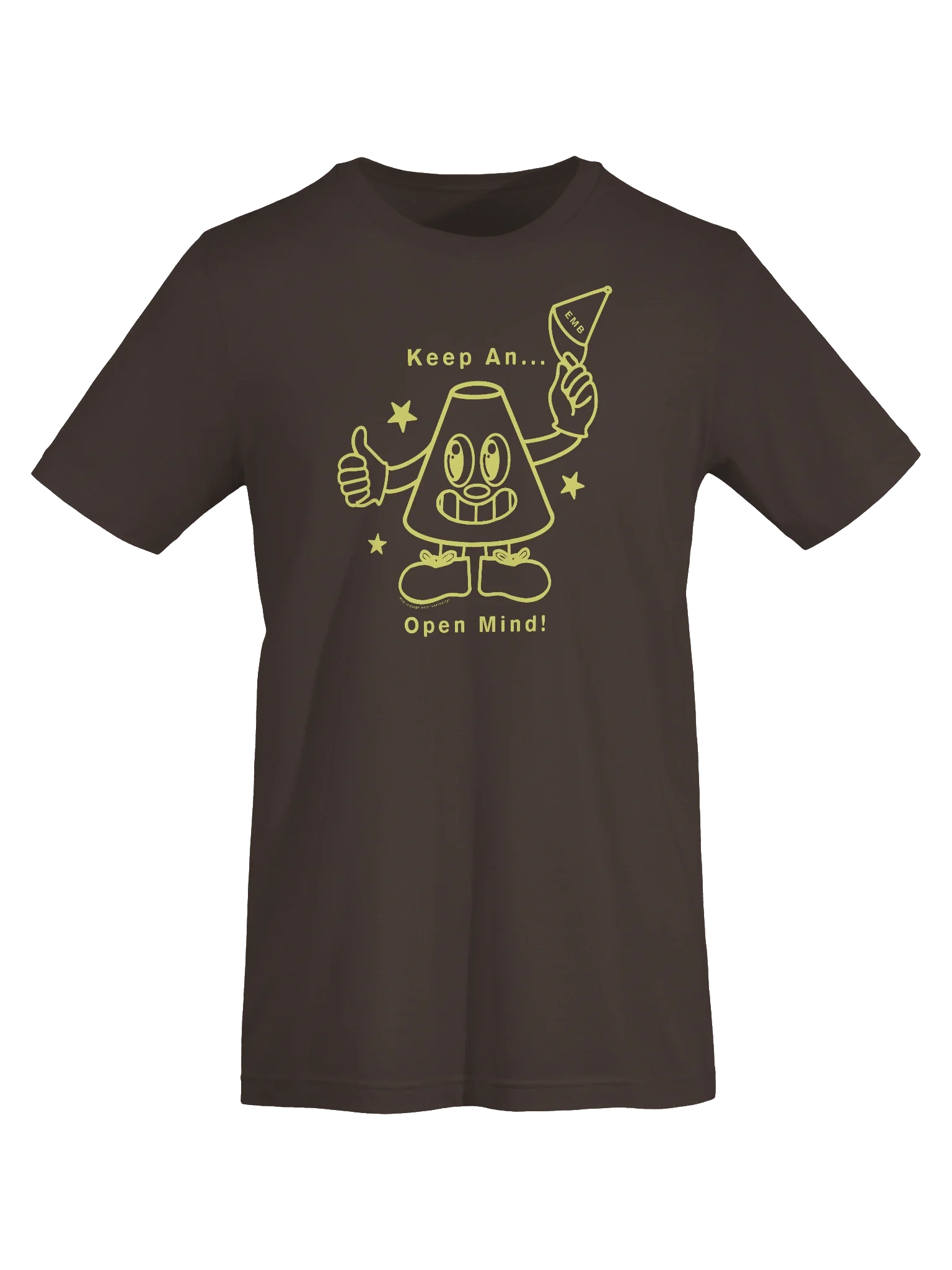 Keep An... Open Mind! Yellow on Brown & Vintage Black product image (7)