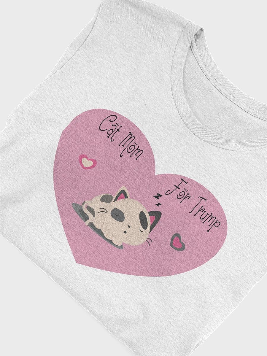 Cat Mom For Trump T-Shirt product image (32)