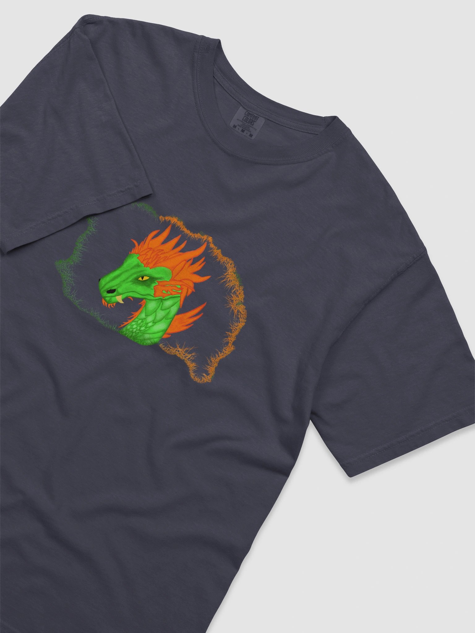Dragon Fury Cotton T-Shirt product image (5)