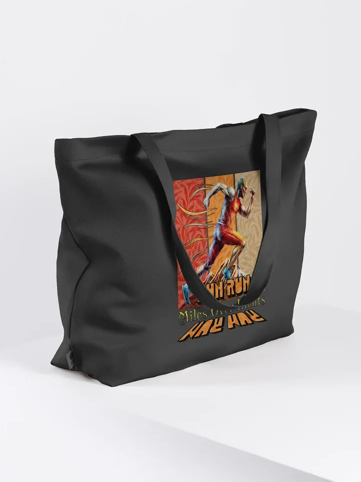 Run Run Miles Over Limits Male Running Dynamic Tote Bag product image (1)