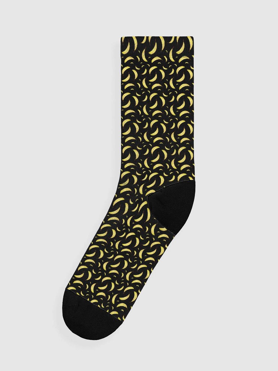 Black Banana pattern eco socks product image (4)