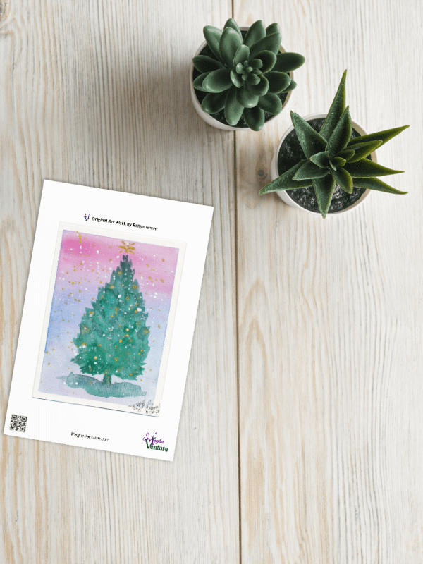 Winter Tree Blank Card product image (5)