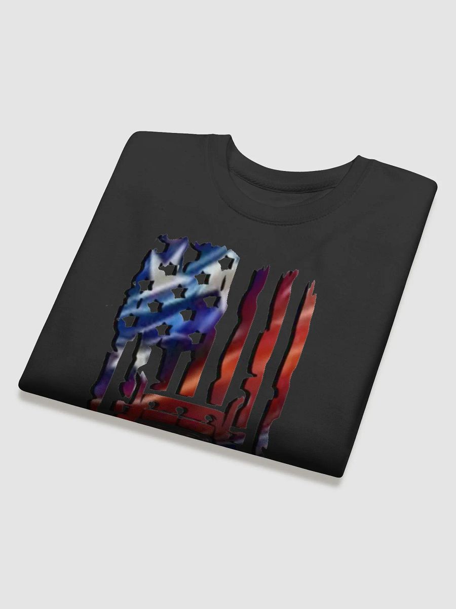 Patriotic Truck Illustration Premium Sweatshirt product image (3)