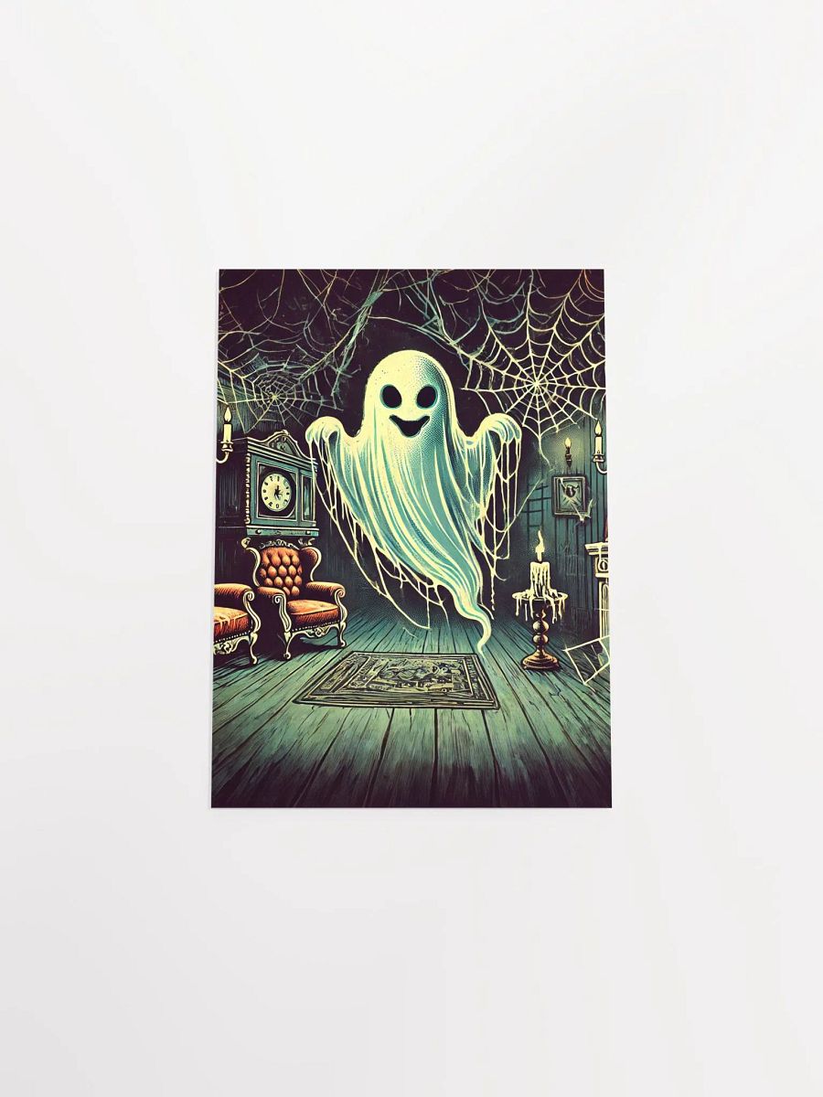 Ghost in a Haunted House Premium Matte Poster product image (25)