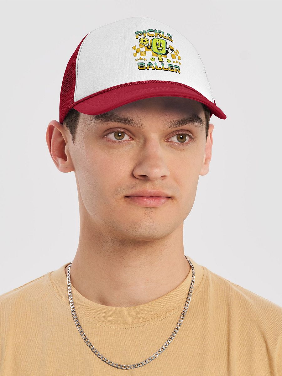Pickle Baller Foam Trucker Hat product image (3)