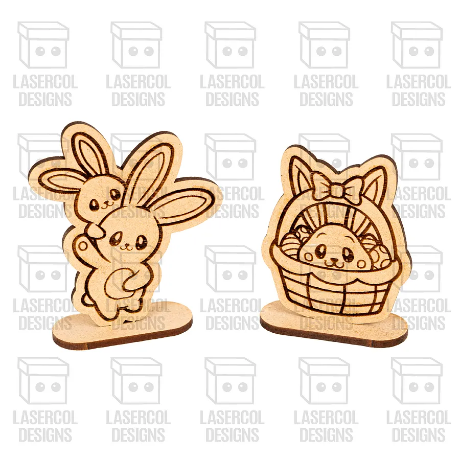 Easter Cutouts With Base Set 4 - Laser Cut Files product image (4)