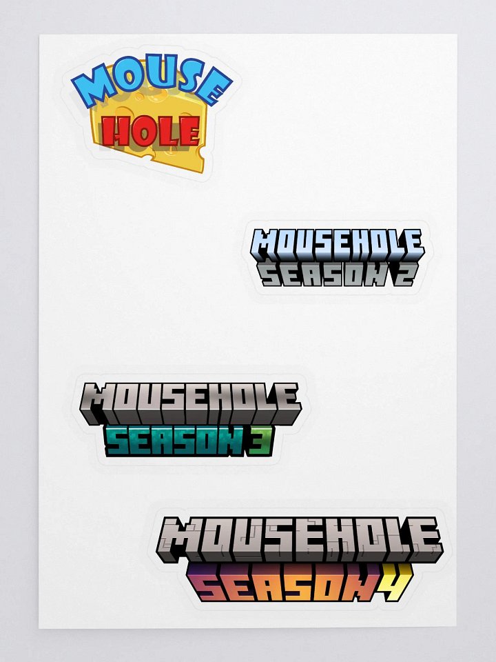 Mousehole Legacy Logo Stickers product image (1)
