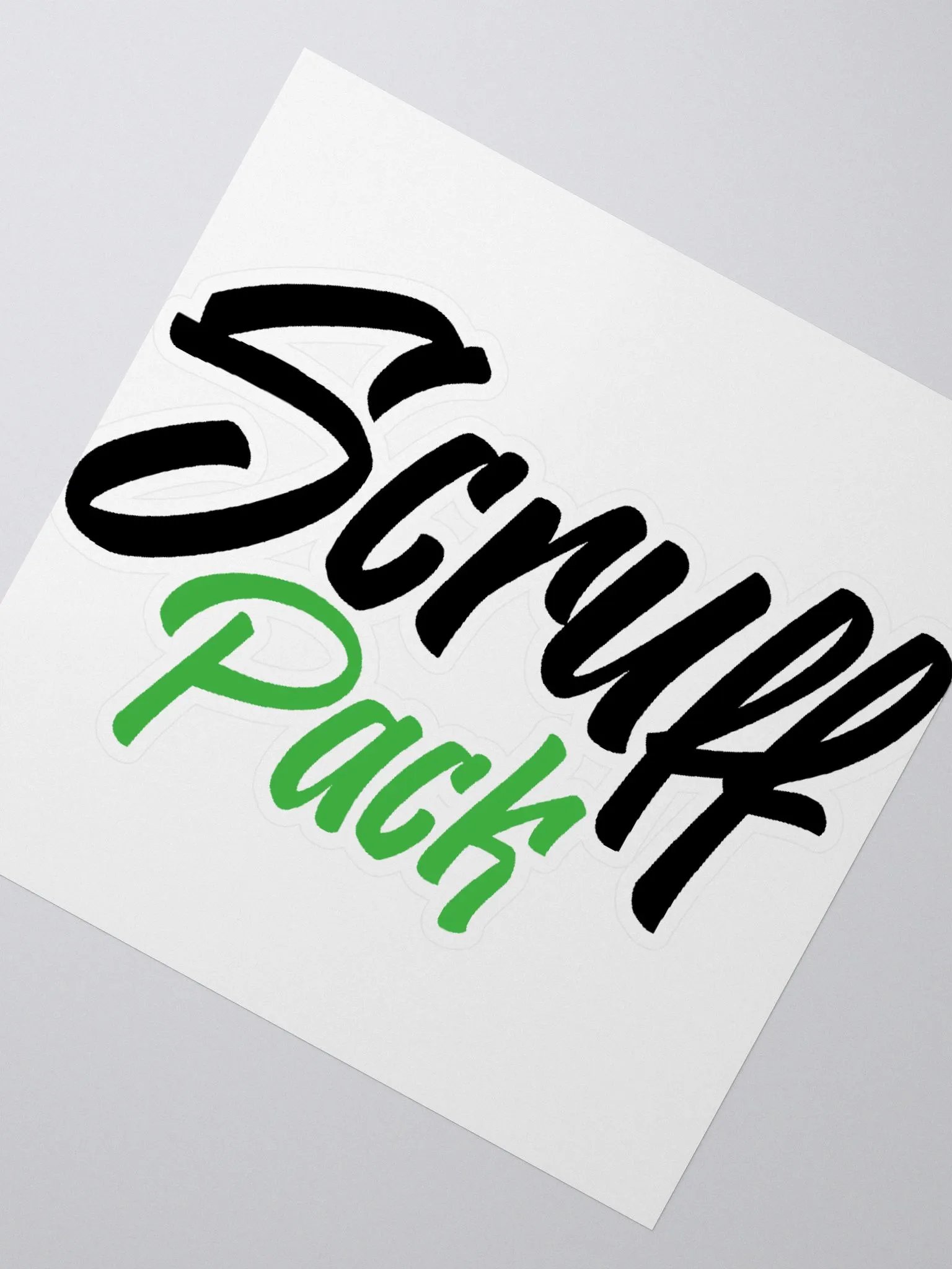ScruffPack Sticker product image (2)