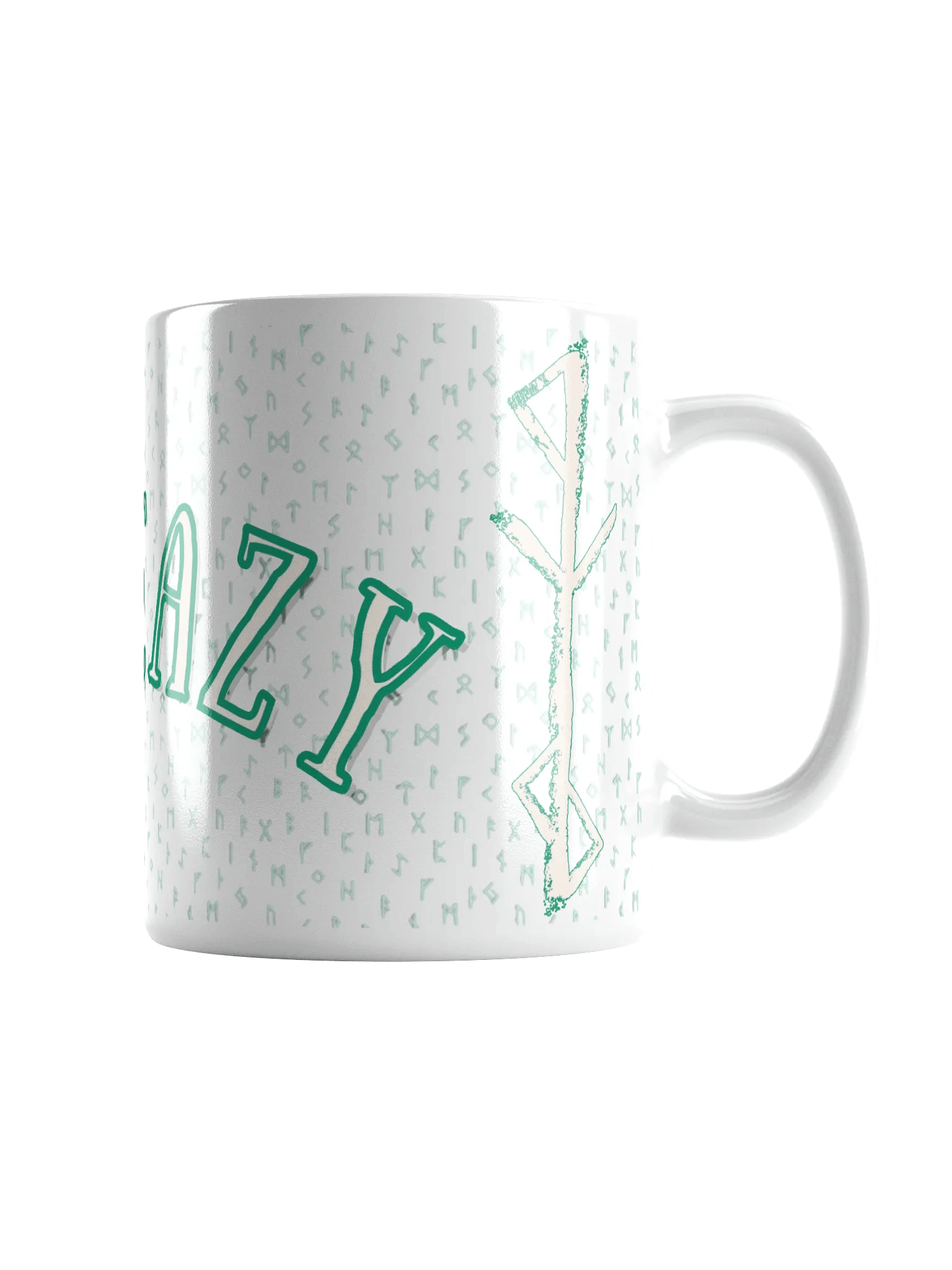 E-Weazy White Mug Runes product image (1)