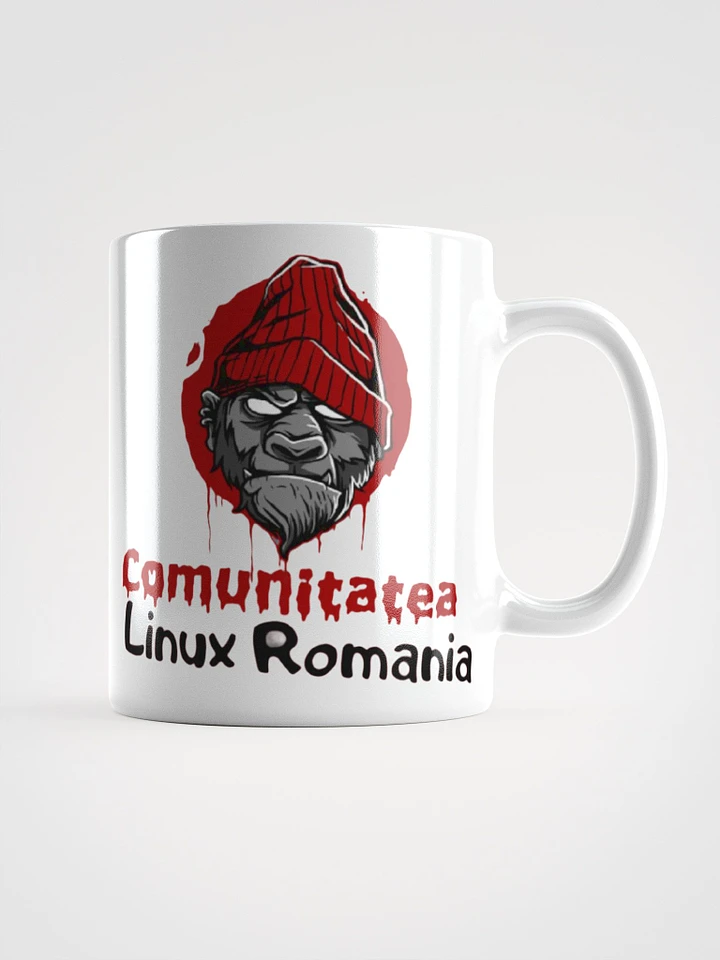 Cană albă Comunitatea Linux România product image (1)