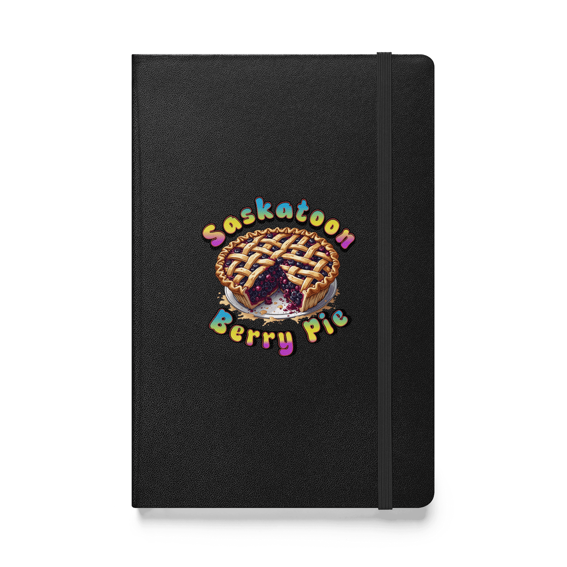 Saskatoon Berry Pie Hardcover Journal product image (1)