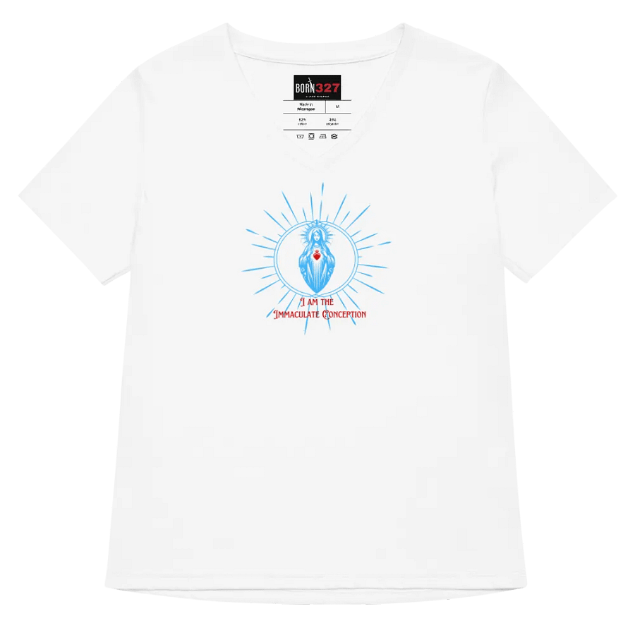 Immaculate Conception Sunburst V-Neck Tee product image (5)