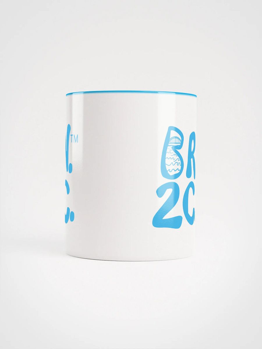 Blue Logo | BRN.2C.C.™ | Ceramic Mug | Coastal Coffee Vibes in 11oz & 15oz product image (15)