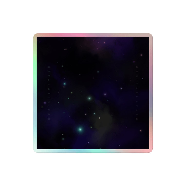 Nebula BIO1 Holographic Sticker Sheet product image (2)