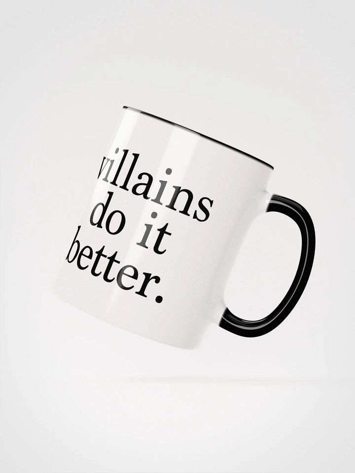 Villains Do It Better Mug product image (2)