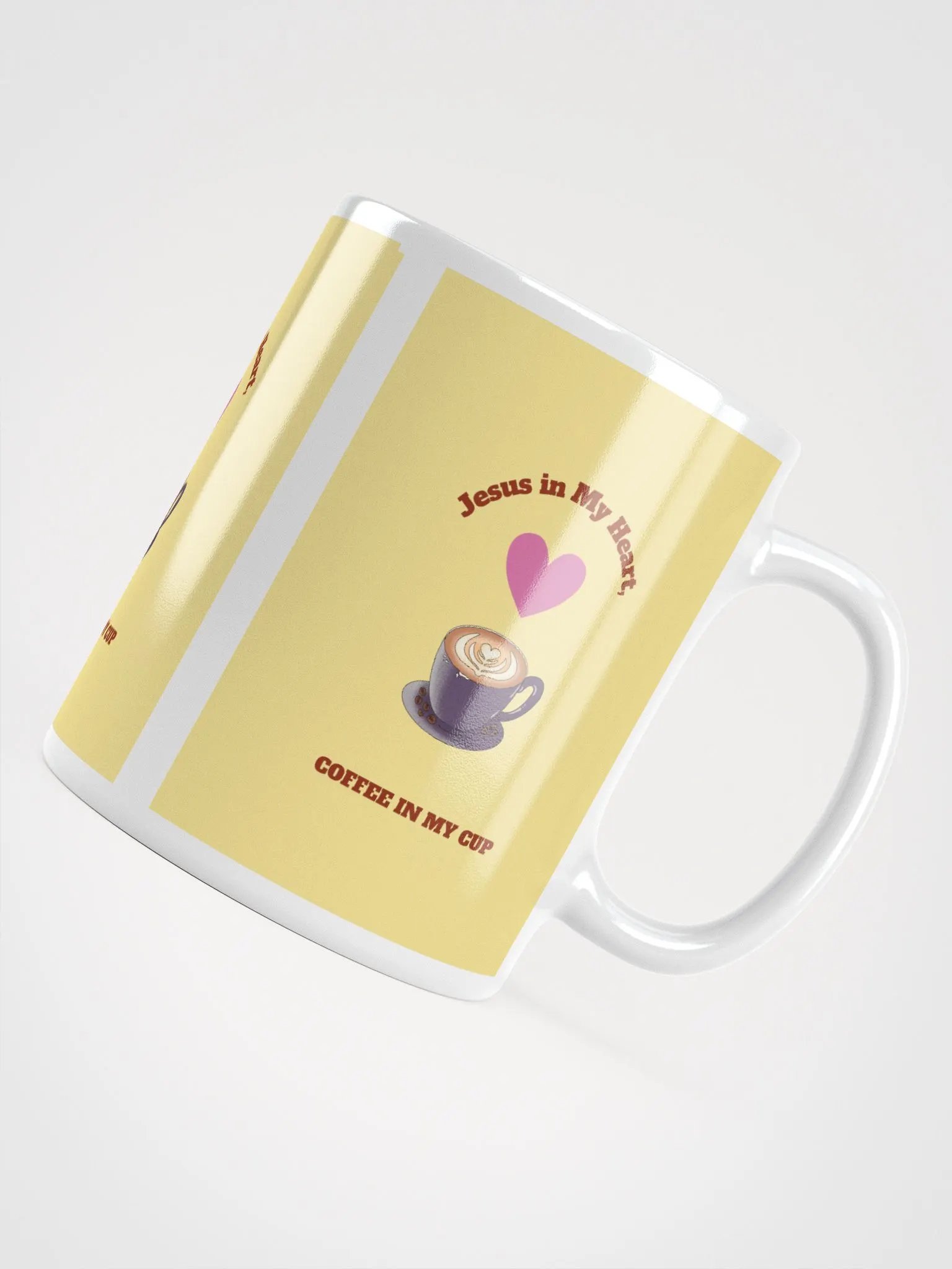 JESUS In My Heart, Coffee in my Cup Mug product image (10)