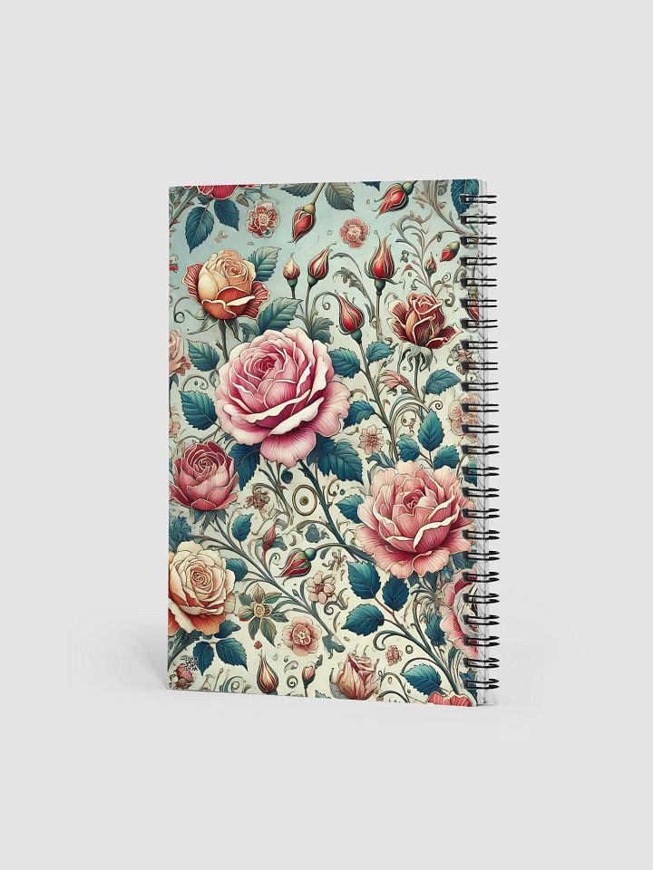 Royal Floral Spiral Notebook product image (2)