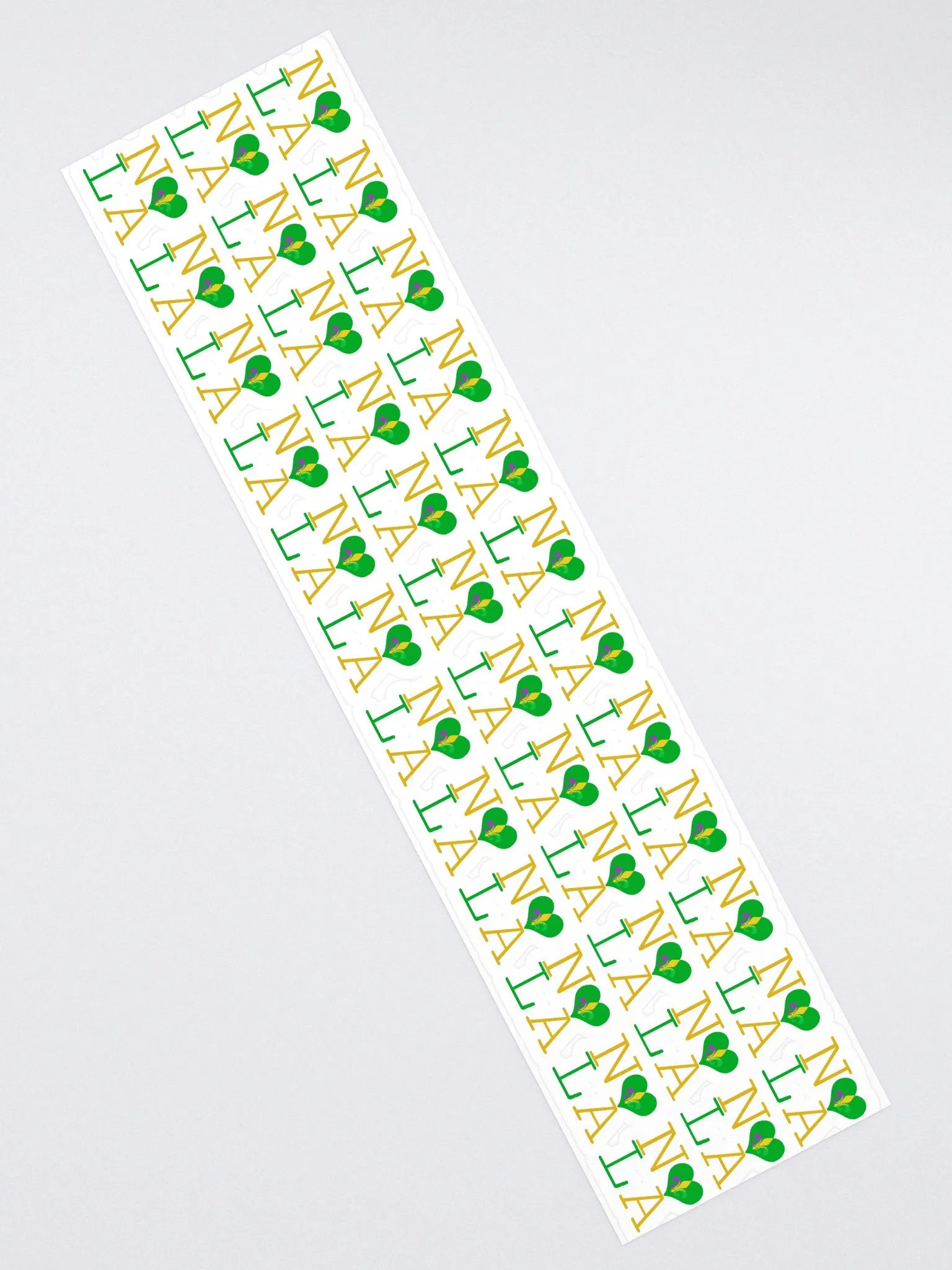 I LOVE NOLA **LEGACY STICKER** (MARDI GRAS 2) product image (2)