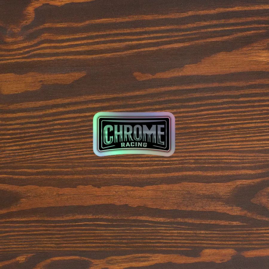 Chrome Racing Holographic Sticker product image (5)