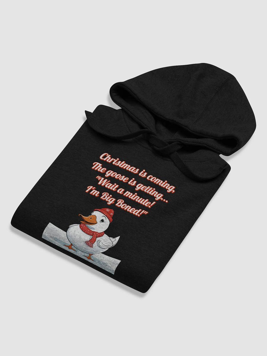 Wait A Minute! I'm Big Boned! Funny Christmas Hoodie product image (5)