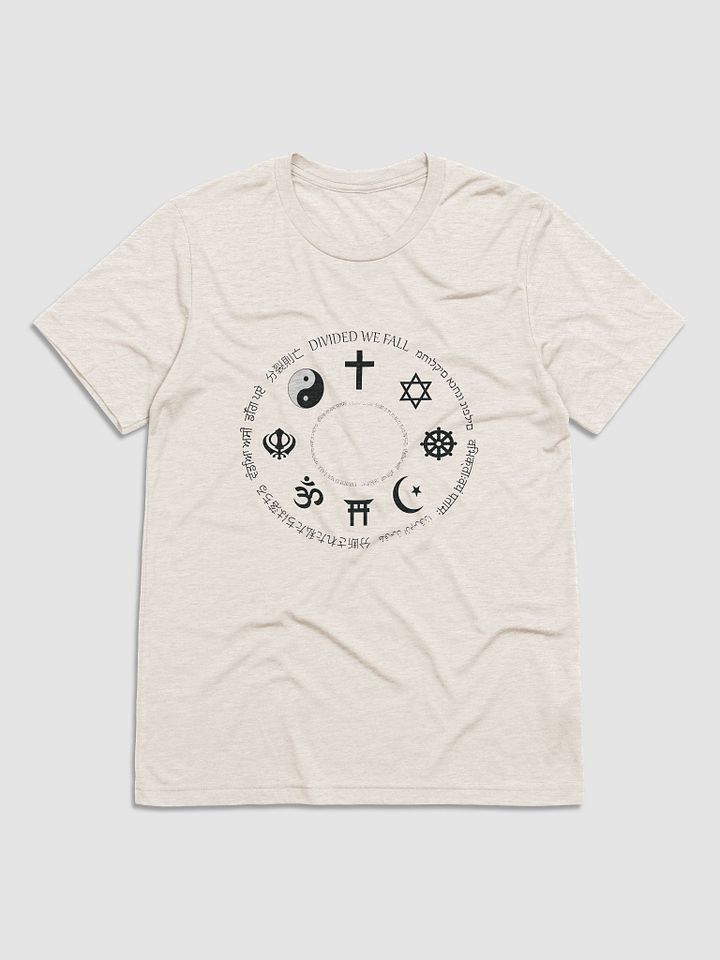 Divided We Fall - Religion - Bella+Canvas Triblend Short Sleeve T-Shirt product image (2)
